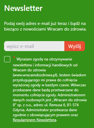 zapis do newslettera - esklep wdoz