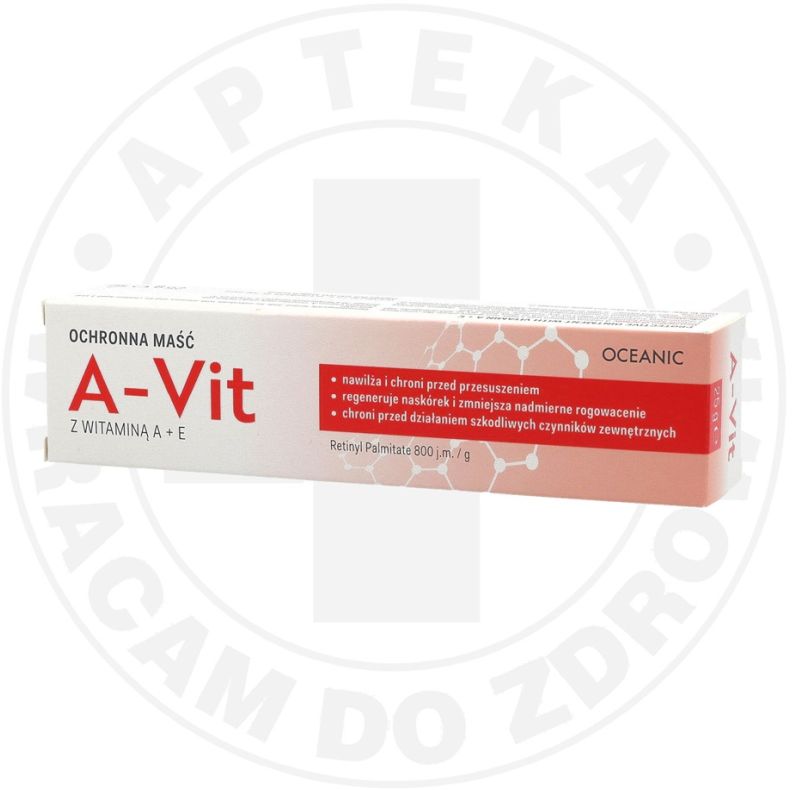 A-VIT ochronna maść z witaminą A+E maść, 25 g