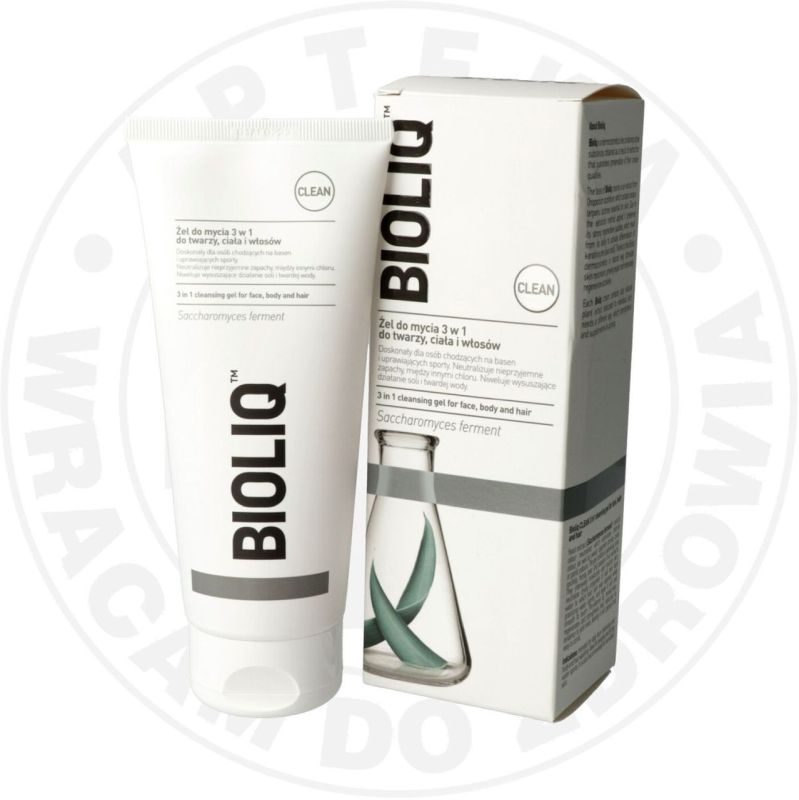 BIOLIQ CLEAN żel do mycia ciała 3w1
