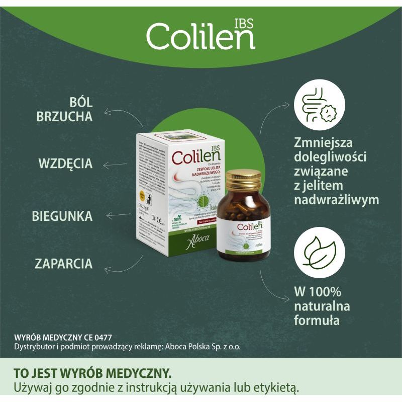 COLILEN IBS Wyrób medyczny 60 kaps.