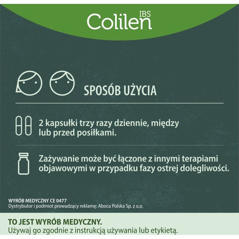 COLILEN IBS Wyrób medyczny 60 kaps.