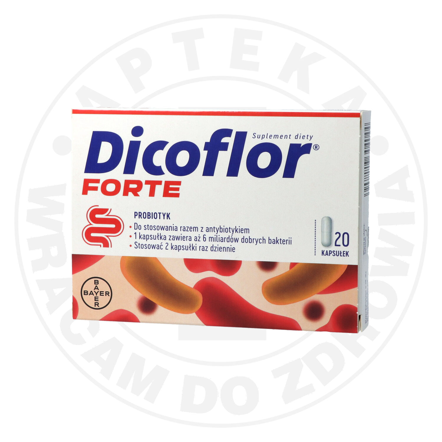 DICOFLOR FORTE Suplement diety 20 kaps. - Bayer Sp. z o.o.