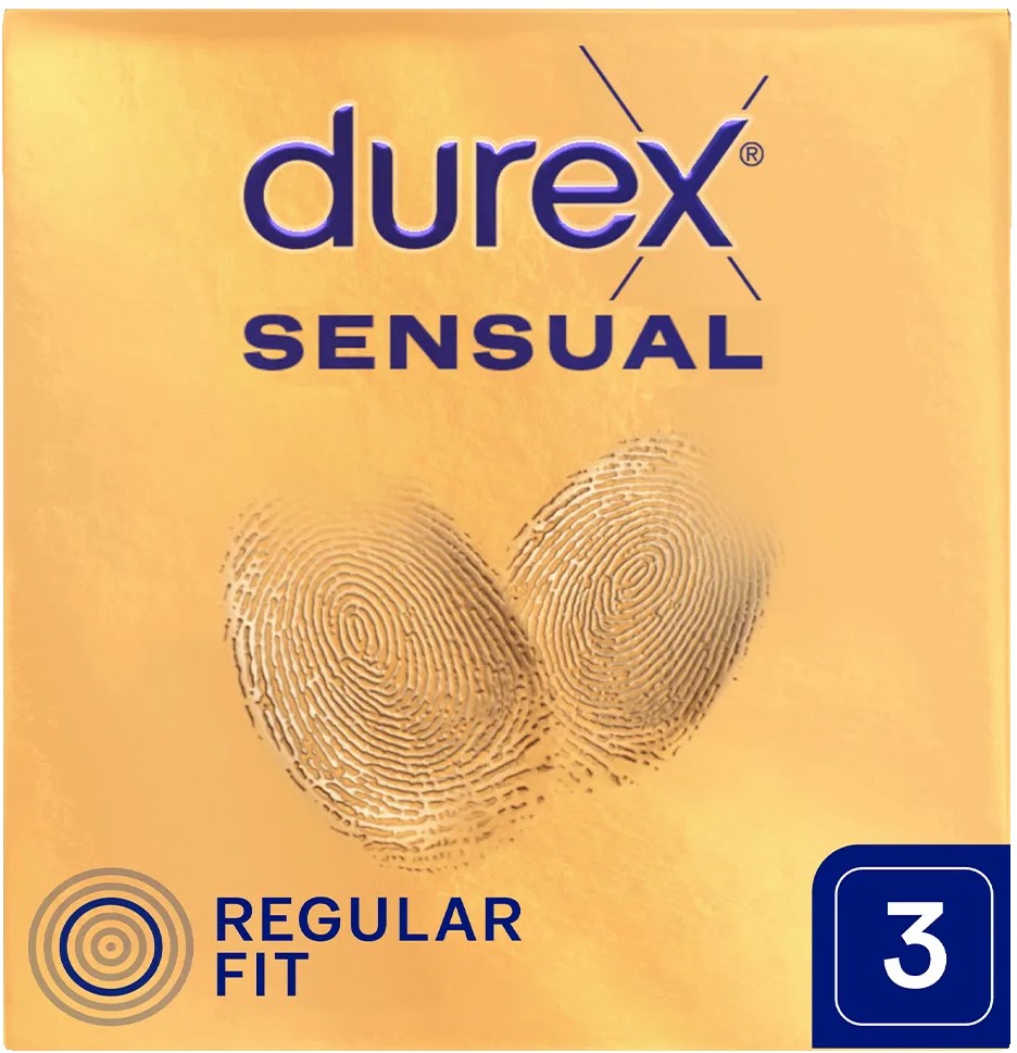 DUREX SENSUAL Wyrób medyczny  3 szt. - Reckitt Benckiser (Poland) S.A.