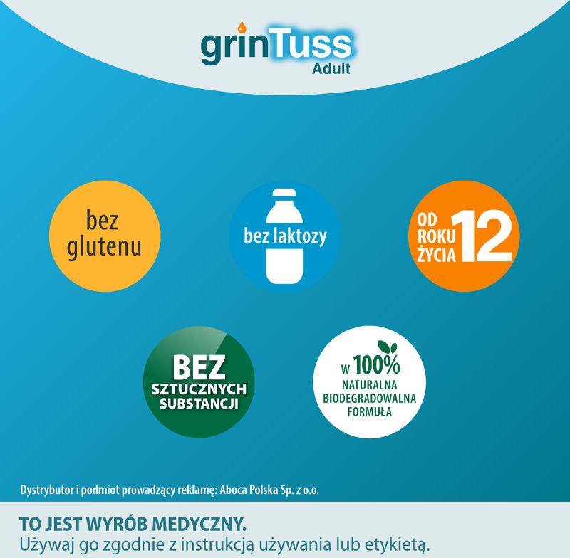 GRINTUSS ADULT Wyrób medyczny 128 g