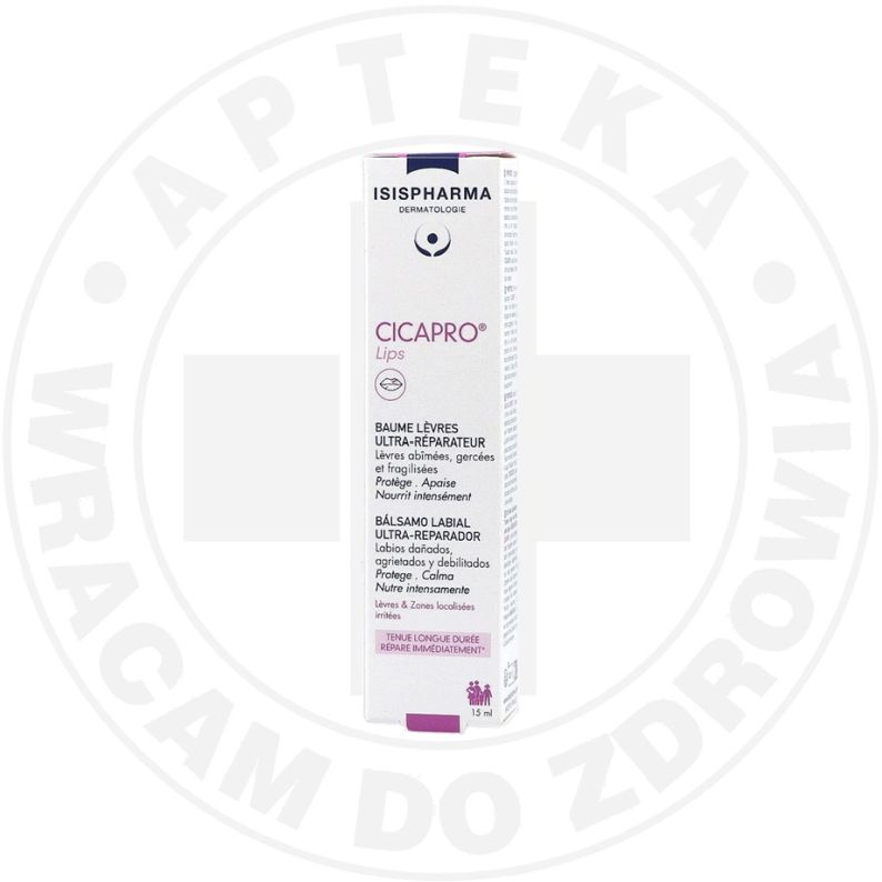 ISISPHARMA CICAPRO LIPS balsam do ust spierzchniętych, suchych i wrażliwych