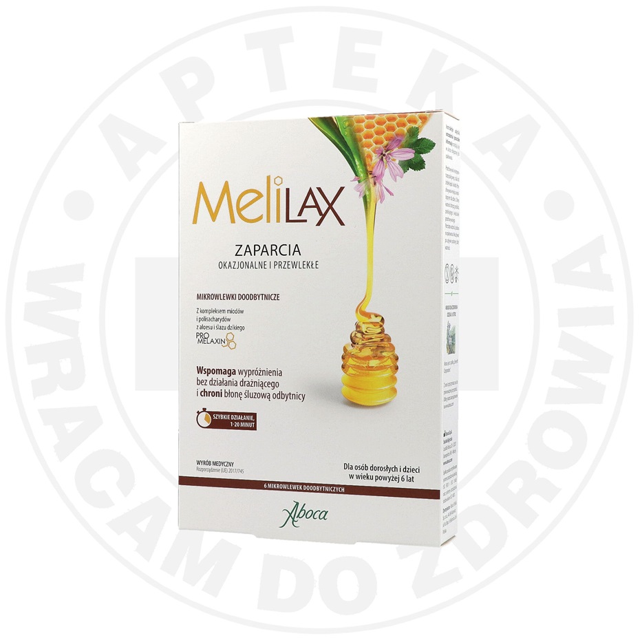MELILAX ADULT Wyrób medyczny 6 mikrowlewek - Arkan Grup Sağlık Ürünleri A.Ş.