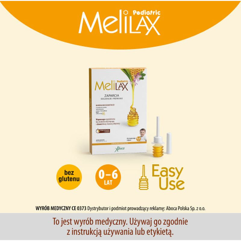 MELILAX PEDIATRIC Wyrób medyczny 6 mikrowlewek
