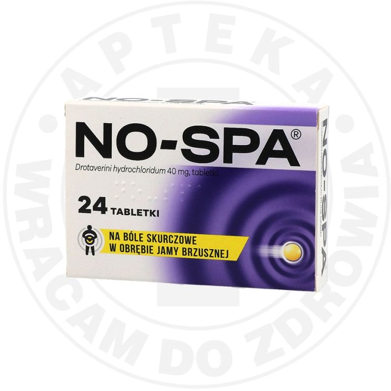 NO-SPA tabletki 40 mg, 24 tabl.