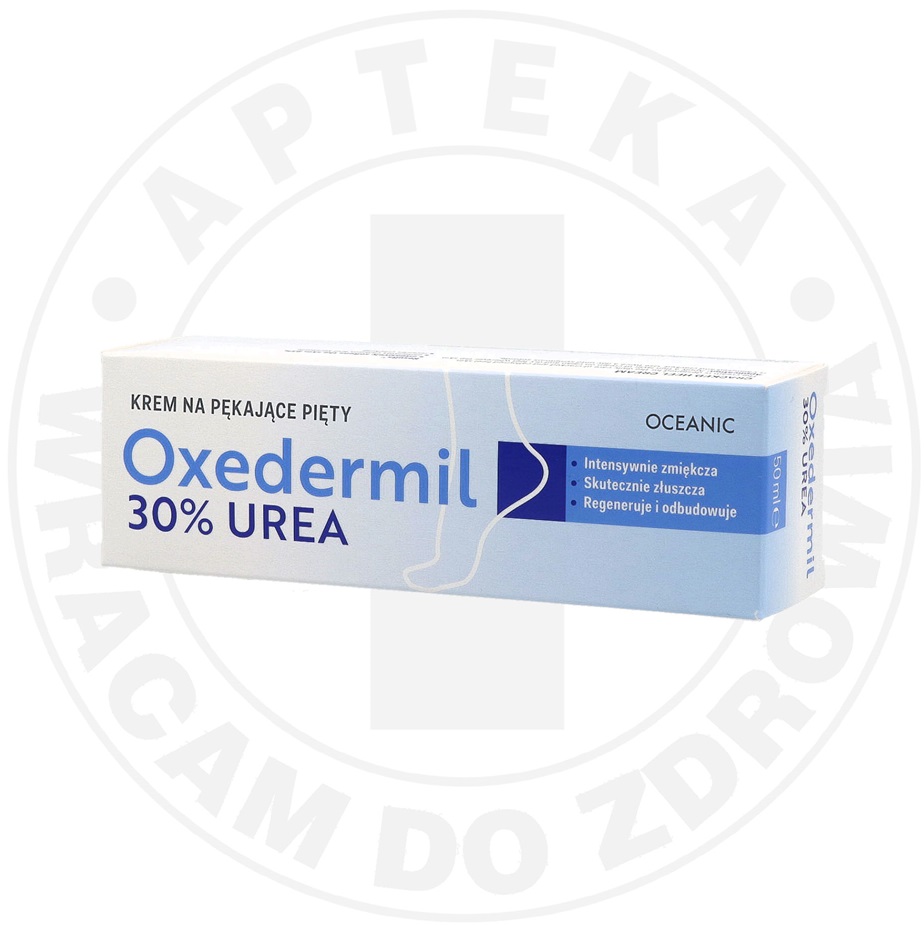 OXEDERMIL krem na pękające pięty krem z mocznikiem 30%, 50 ml