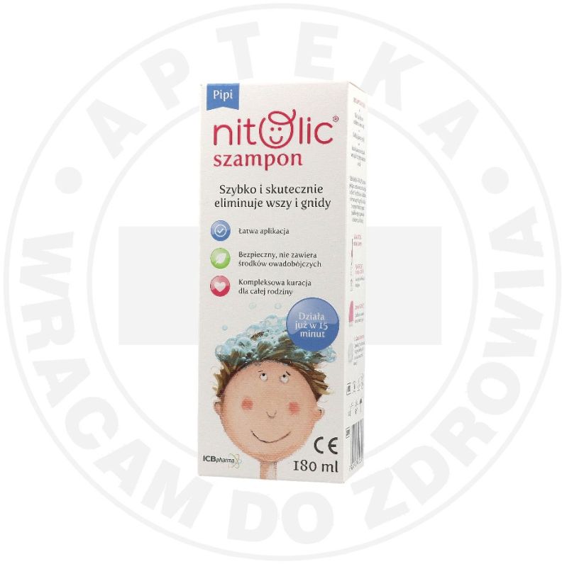 PIPI NITOLIC szampon szampon, 180 ml 