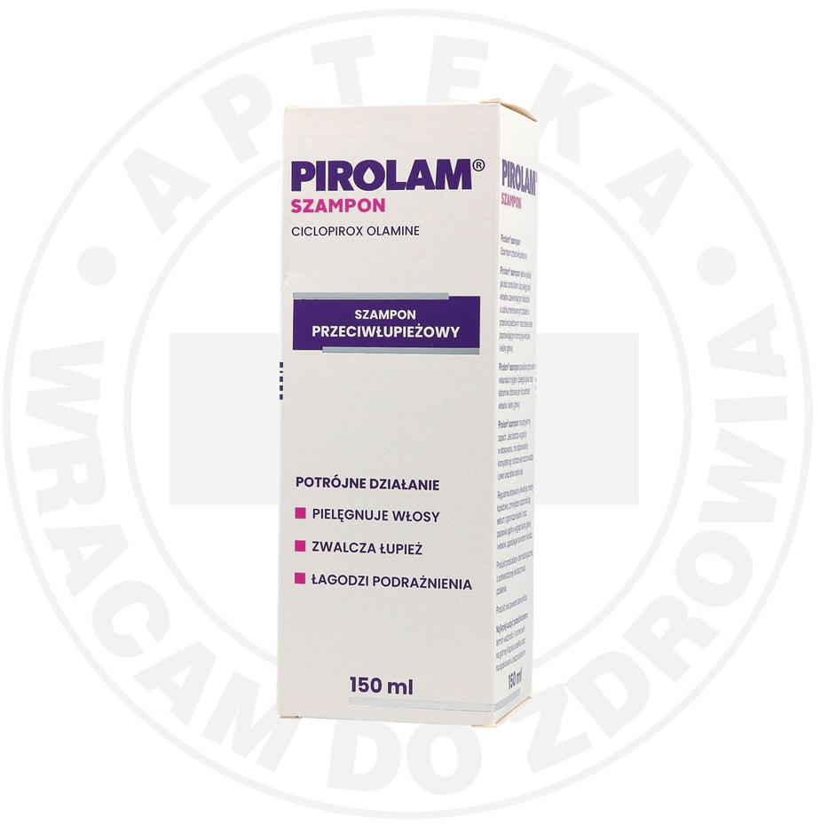 PIROLAM  szampon przciwłupieżowy, 150 ml