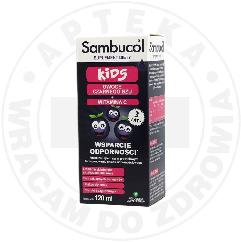 SAMBUCOL KIDS syrop, 120 ml