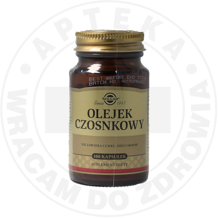 Solgar Olejek czosnkowy 