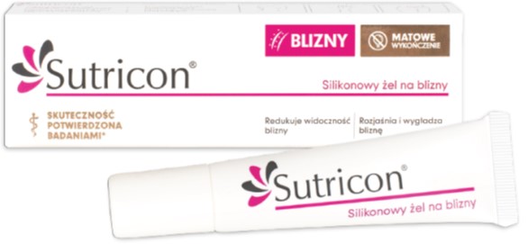 SUTRICON żel silikonowy do pielęgnacji blizn Kosmetyk 15 ml - Verco S.A.