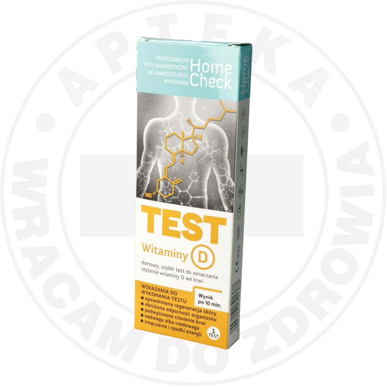 TEST NA POZIOM WITAMINY D test diagnostyczny 1 szt. - MILAPHARM SP. Z O.O