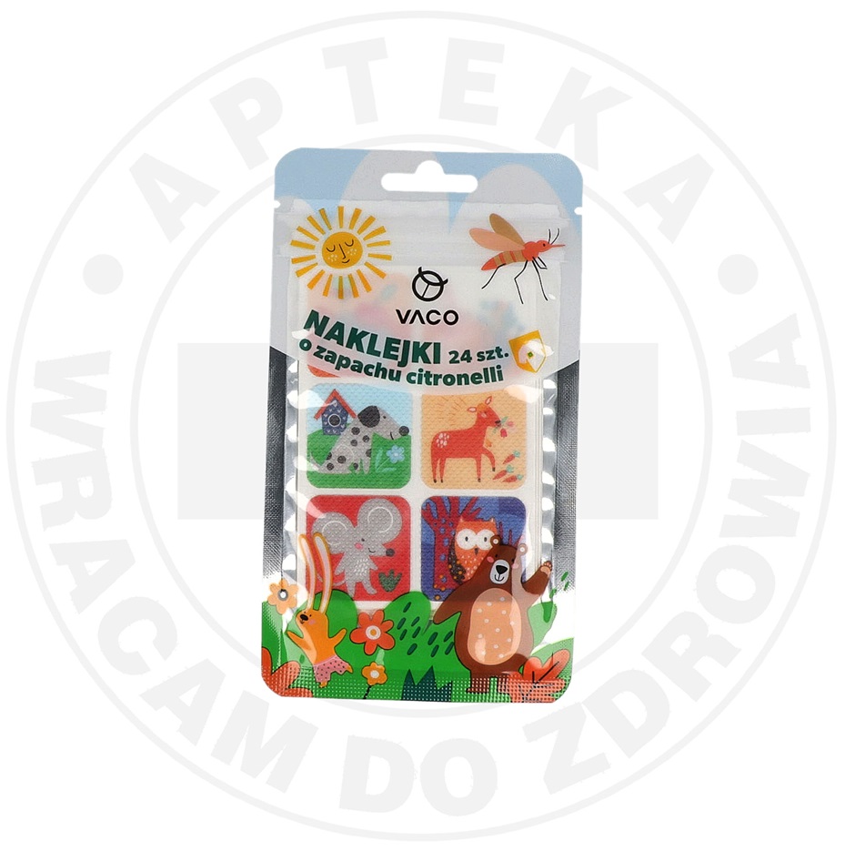 VACO KIDS naklejki o zapachu Citronelli naklejki, 24 szt.