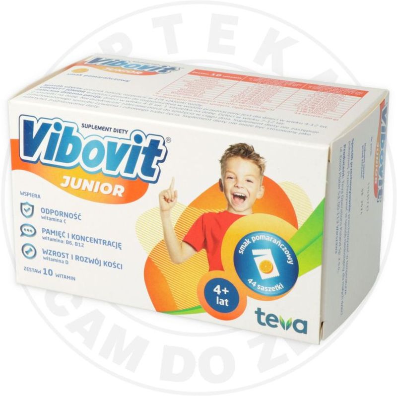 VIBOVIT JUNIOR SMAK POMARAŃCZOWY 