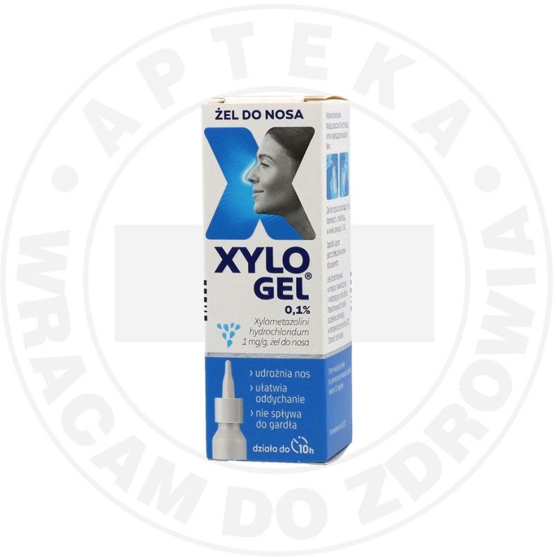 XYLOGEL 0,1% żel do nosa 1mg/g, 10 g
