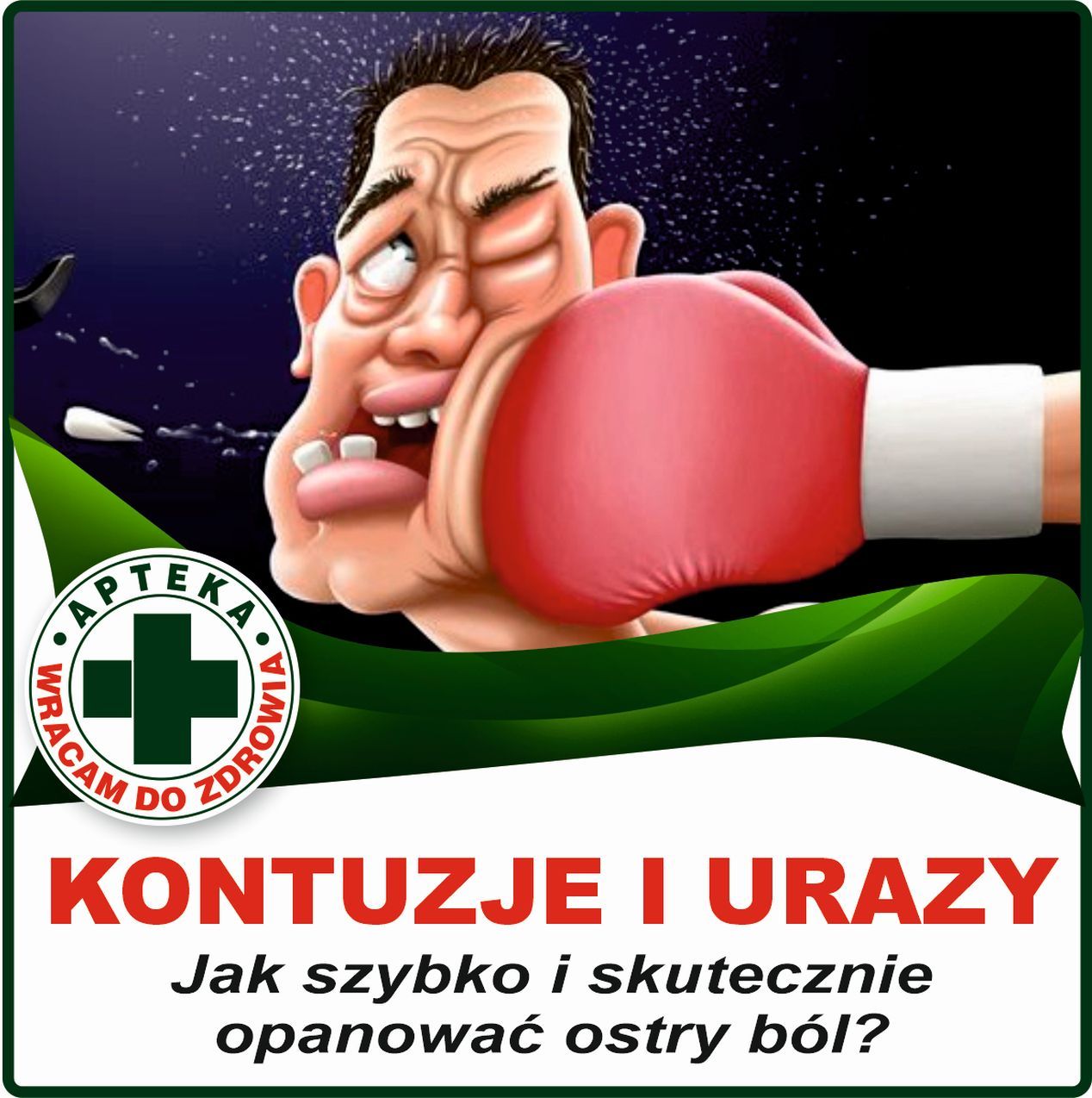 Kontuzje i urazy - jak szybko i skutecznie opanować ostry ból?